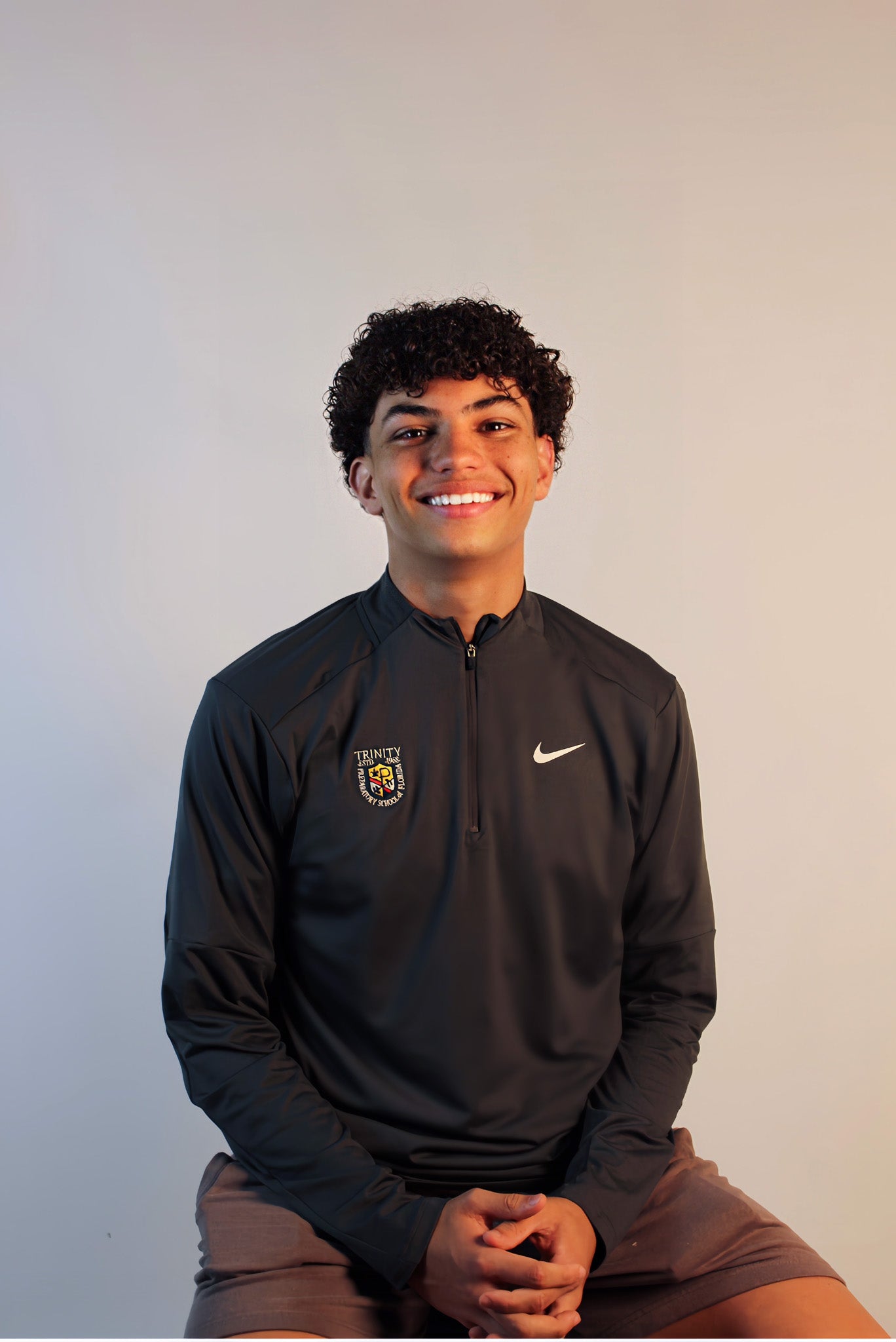 Men's Grey 1/4 Zip