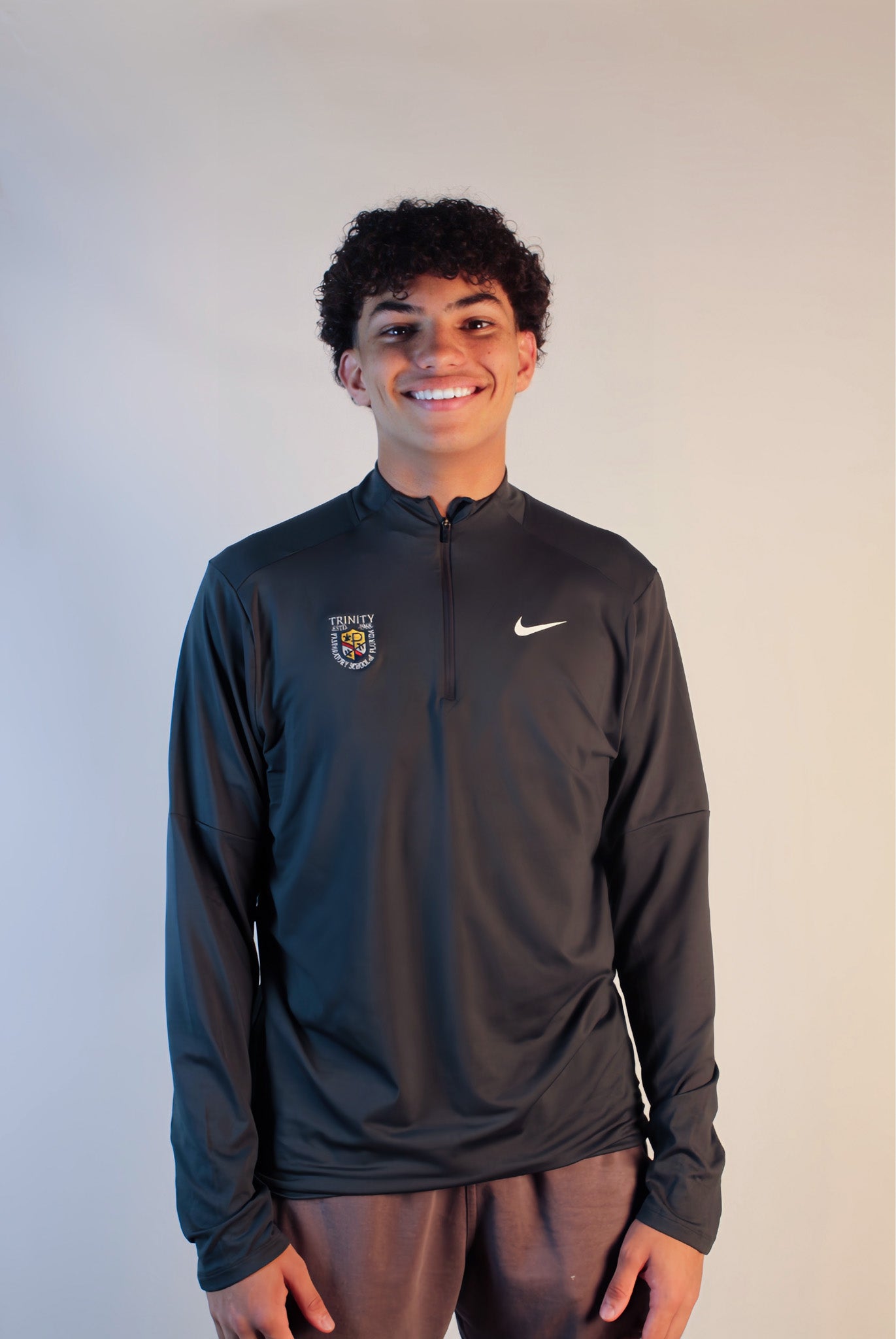 Men's Grey 1/4 Zip