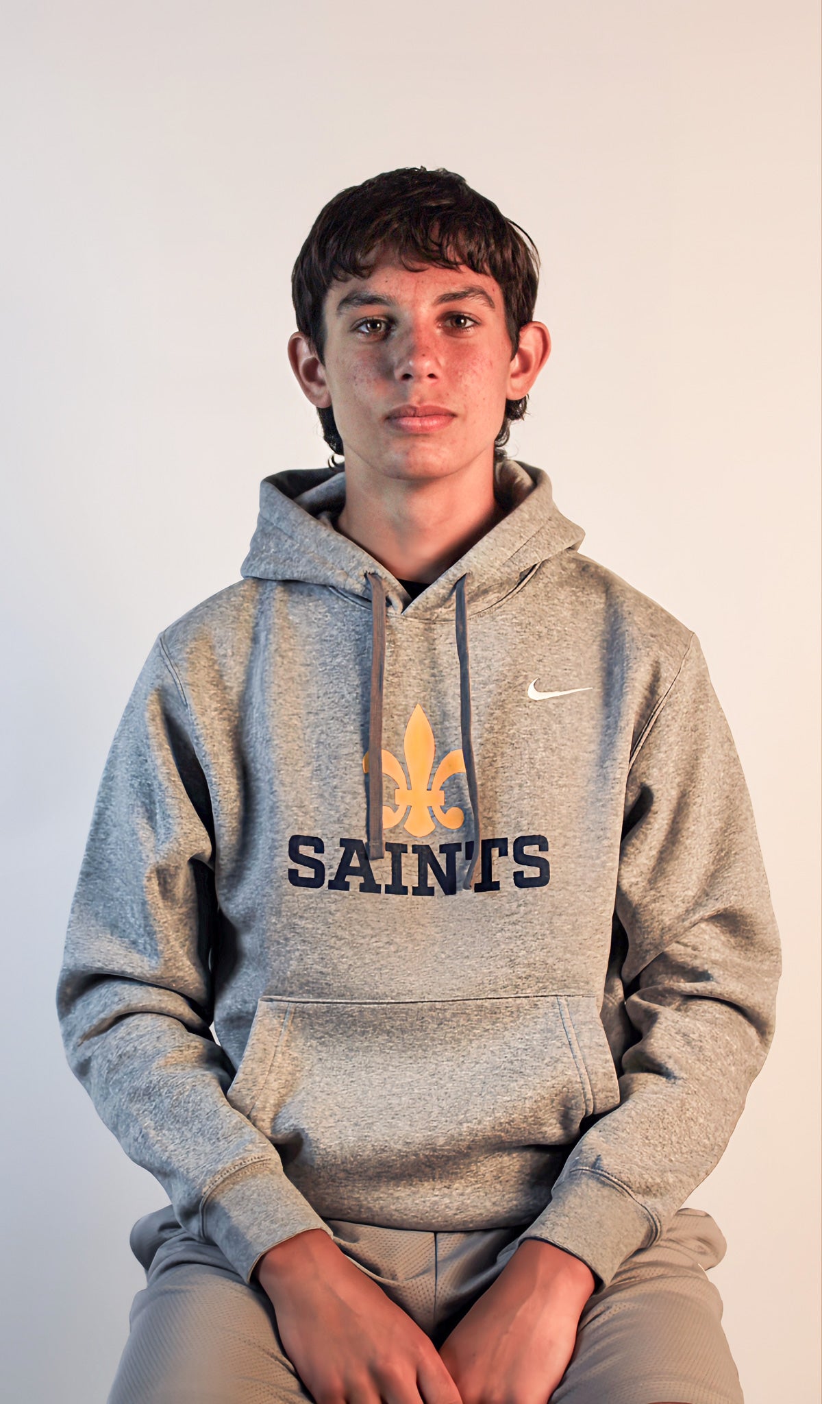 Men's Grey Hoodie