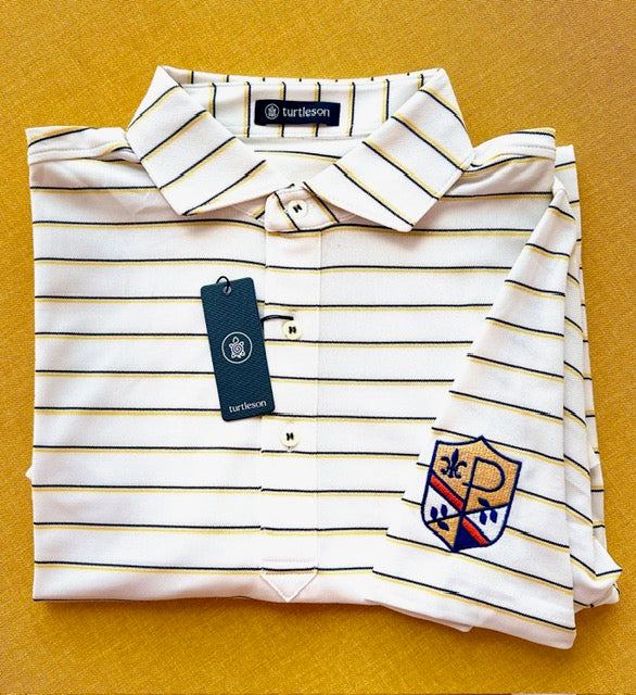 Turtleson Embroidered Golf Shirt (Left Sleeve Crest)
