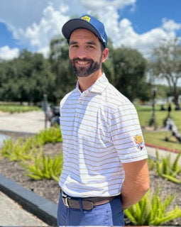 Turtleson Embroidered Golf Shirt (Left Sleeve Crest)