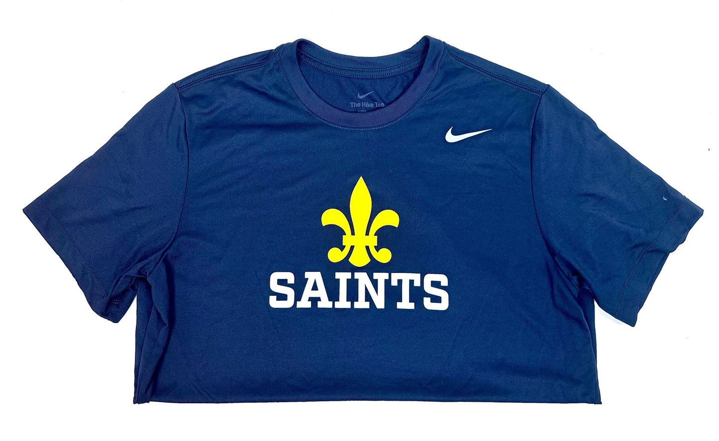 Men's Navy T-Shirt (Fleur de Lis)