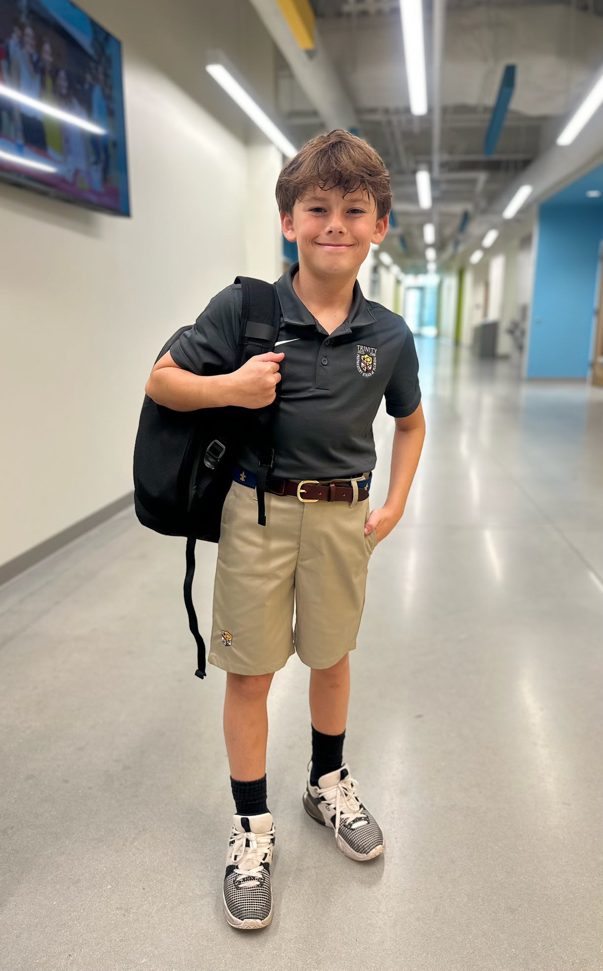 Khaki Uniform Husky Shorts