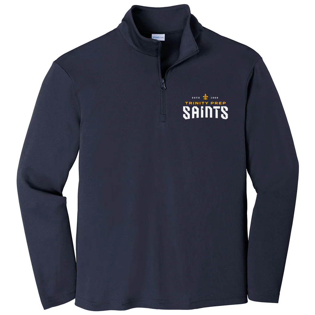 1/4 Zip Trinity Prep Saints (Youth Sizes)