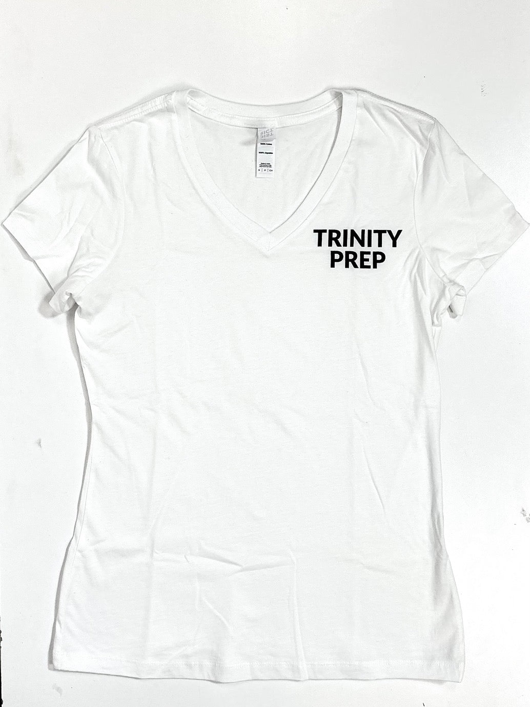 V Neck T-Shirt Women White