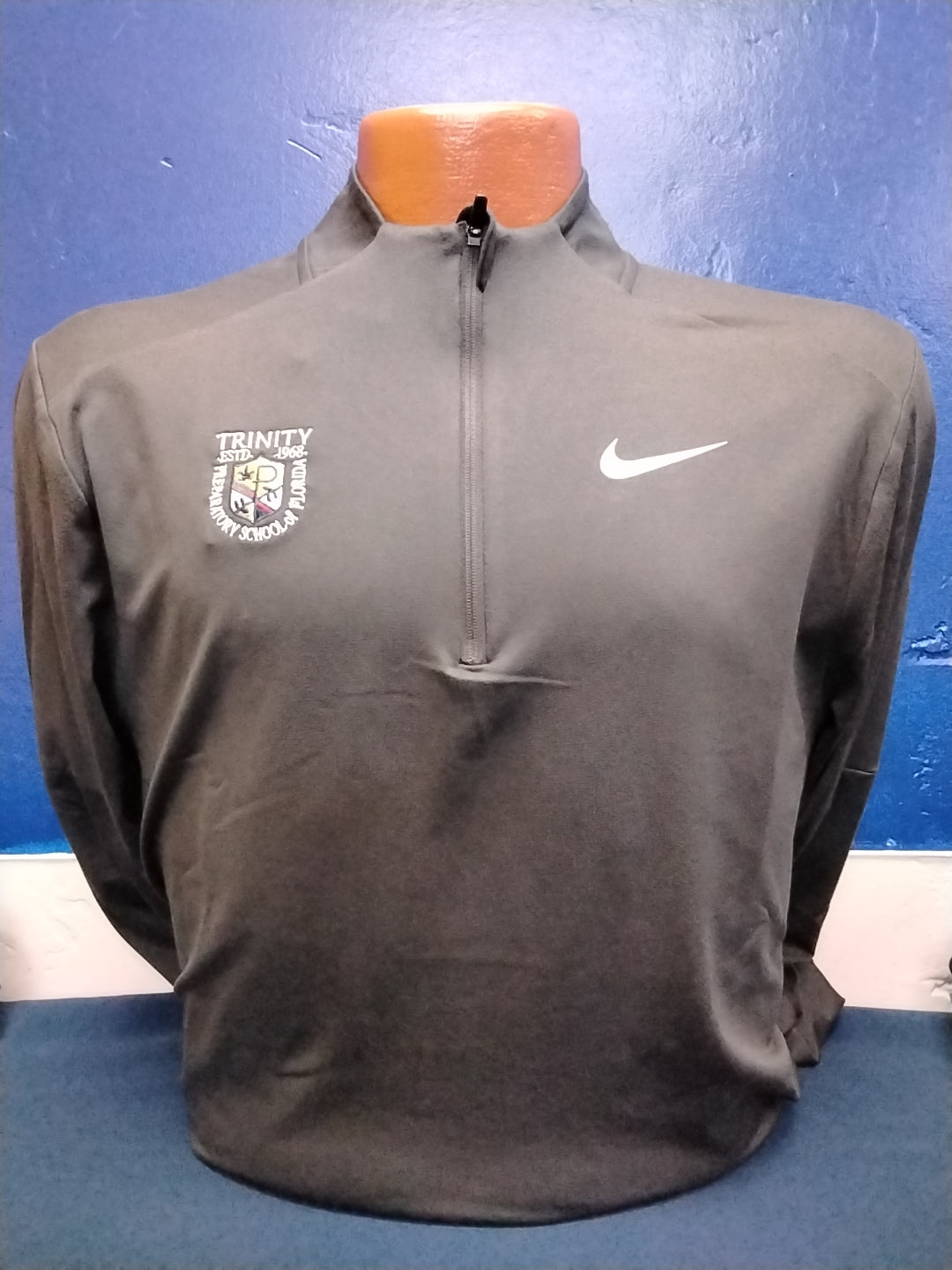 Men's Grey 1/4 Zip